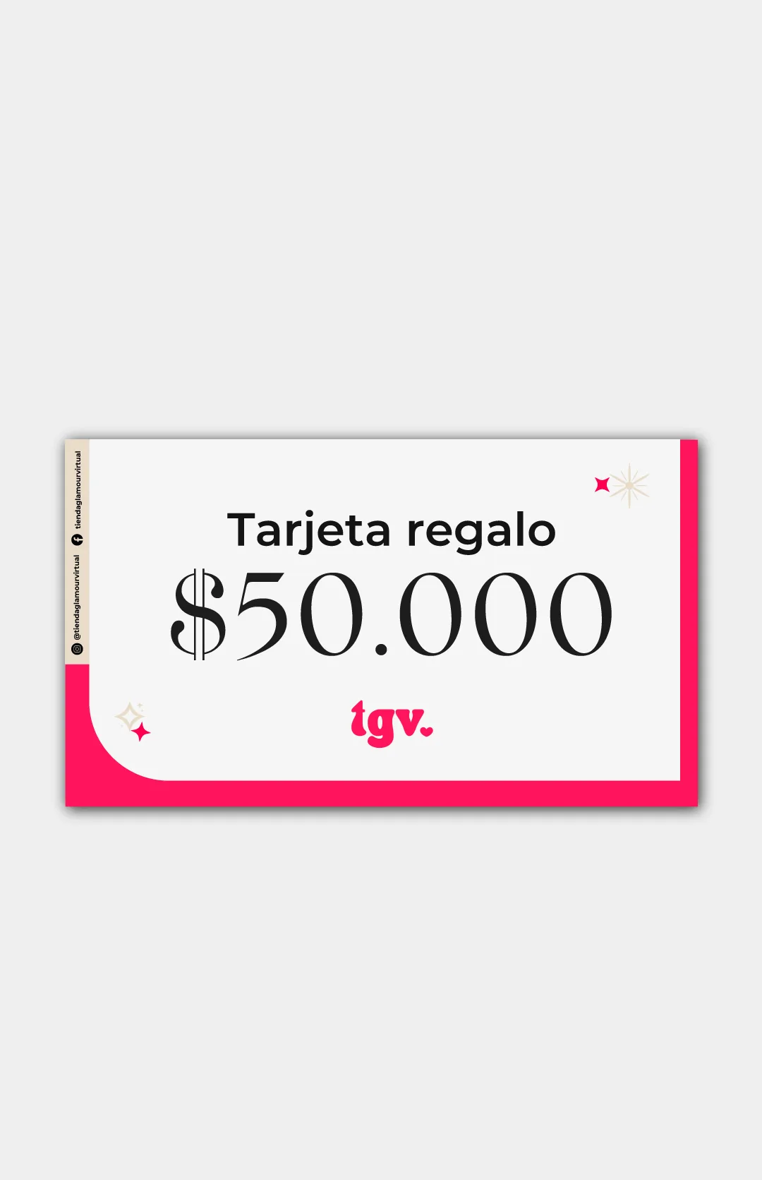 tarjeta regalo